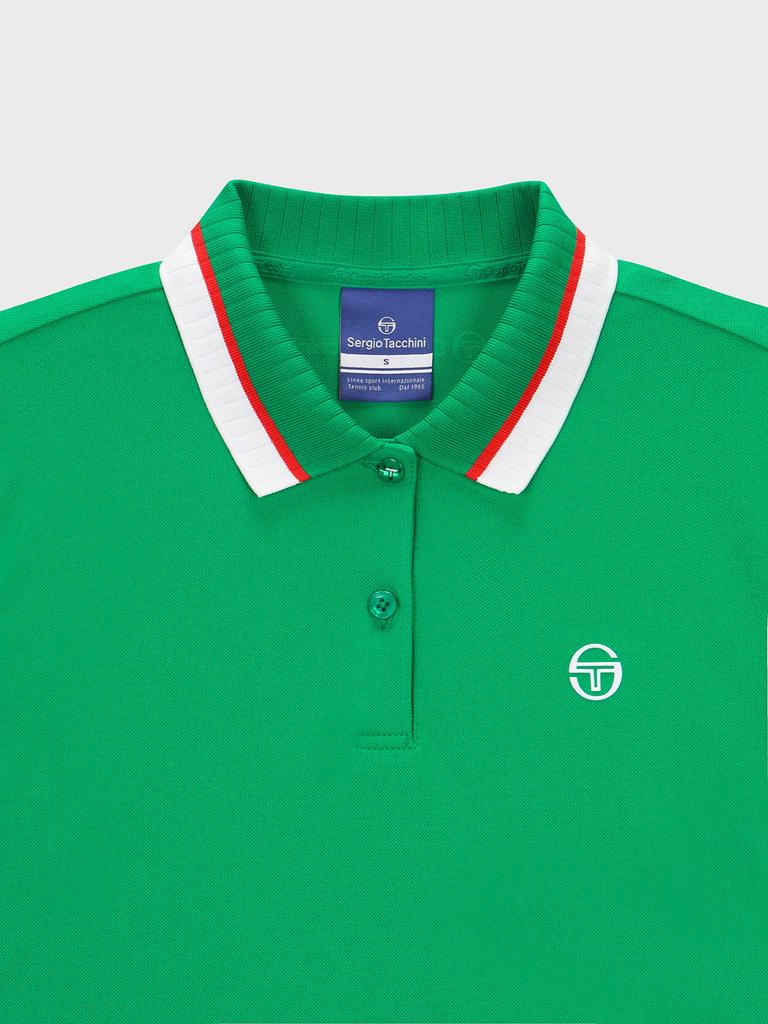 SERGIO TACCHINI W Flag Short Sleeve Polo Shirt