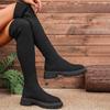 Fashion Over-the-knee Boots Women's 2025 New Platform Long-thigh Boots Heighten