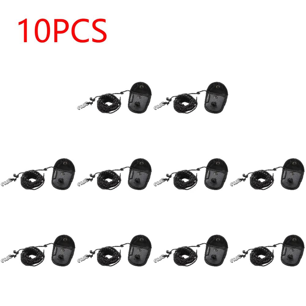 1-10Pcs Portable Outdoor Beads Clothesline with 12 Clips 3m Reflective Windproof Laundry Clothes Line Rope For Outdoor Camping