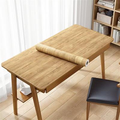 Pvc Water-Repellent Self Adhesive Wall Cover Wall In Rolls Furniture Vinyl Decor Film Wood Grain Decals For Kitchen Wall Home Decor