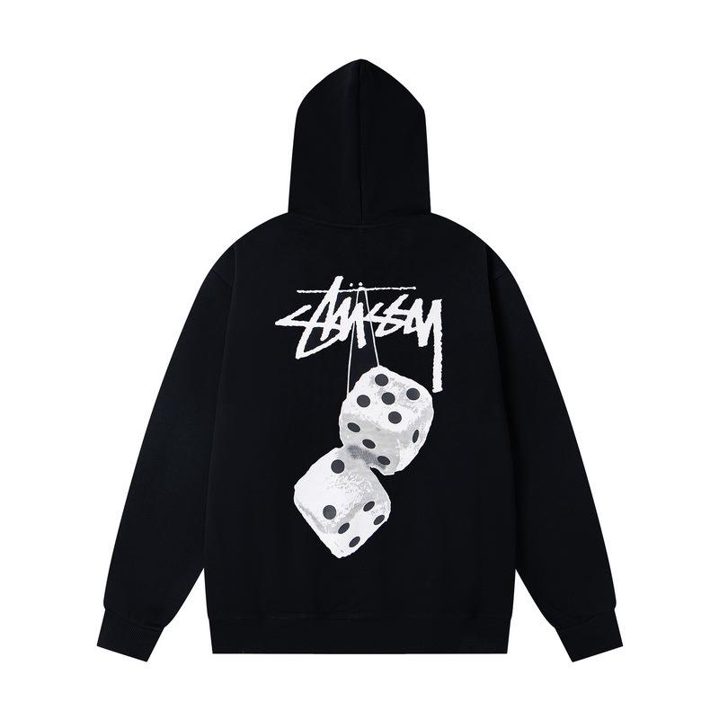 Sudadera con Aplicación Trasera SS23: Nuevo Gorro con Cremallera Retro de Alta Calle con Logo Bordado