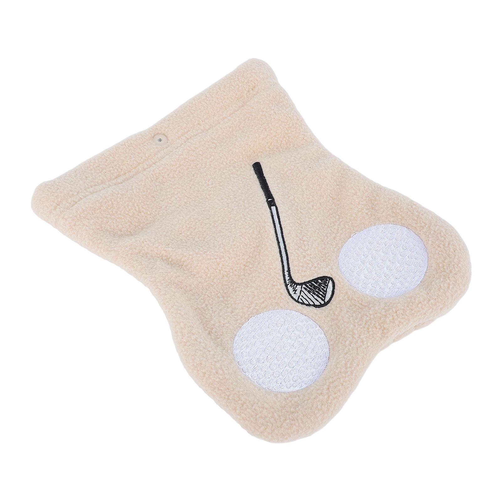 

Сумка для аксессуаров с забавным принтом для мячей, двухсторонняя, бархатная, многоразовая, моющаяся, забавная сумка для мячей для папы