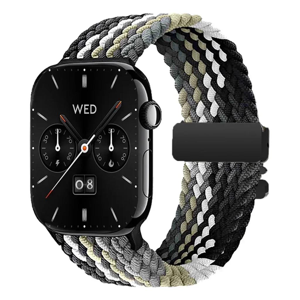 Braided Solo Loop Strap For Apple Watch band 44mm 45mm 46mm 40mm 41mm 42mm 49mm Bracelet iWatch Series Ultra 2 10 9 SE 8 7 6 5 4