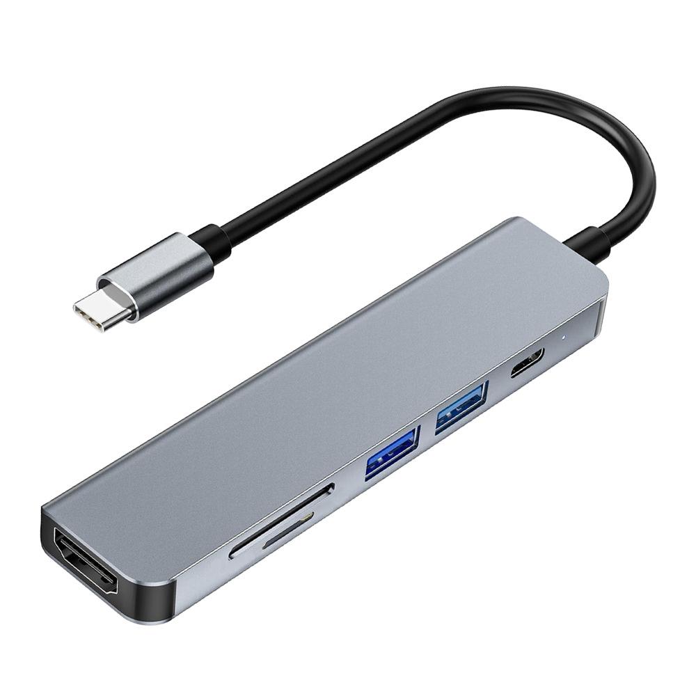 USB-C to HDMI 4K Hub Expansion: 3-in-1 High-Definition Video Converter Dock