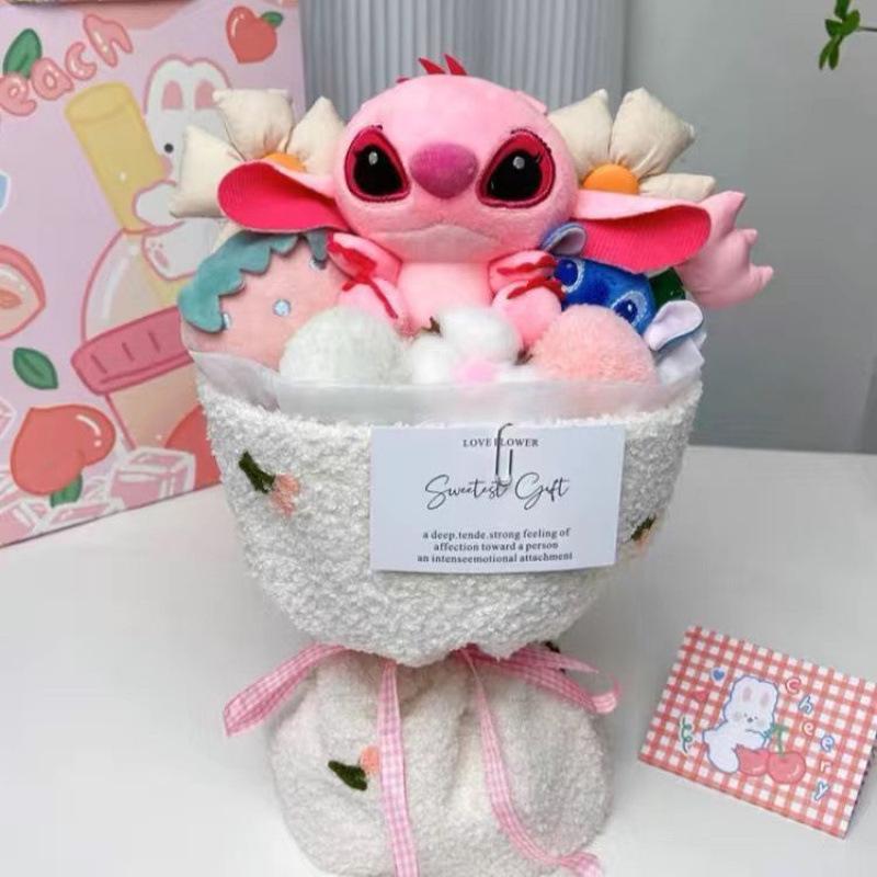 Kirby Plush Bouquet - Cute Gift for Birthday, Christmas, Girlfriend, or Best Friend