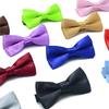 Children BowTie Solid Color Simple Buckle Closure Necktie For Holiday Special Event School Uniform All Matching Necktie