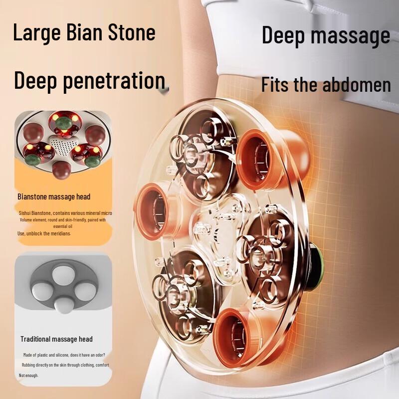 AUX Rechargeable Waist and Abdominal Massager CN plug (adapter included)