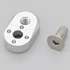 Daytona Multi-Step Repair Rotating Plate Common 1 Piece Clear Anodized