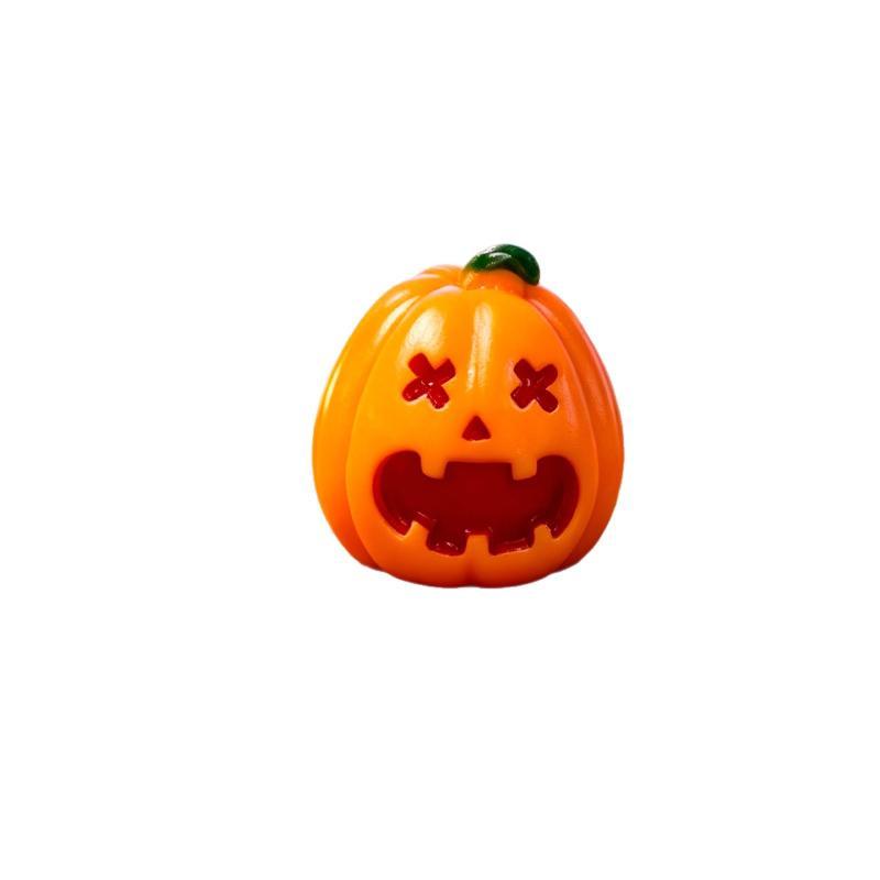 Halloween Miniature Figurine Bone Skull Coffin House Chair Halloween Mini Resin Cartoon Scary Ghost Statue Party Ornaments