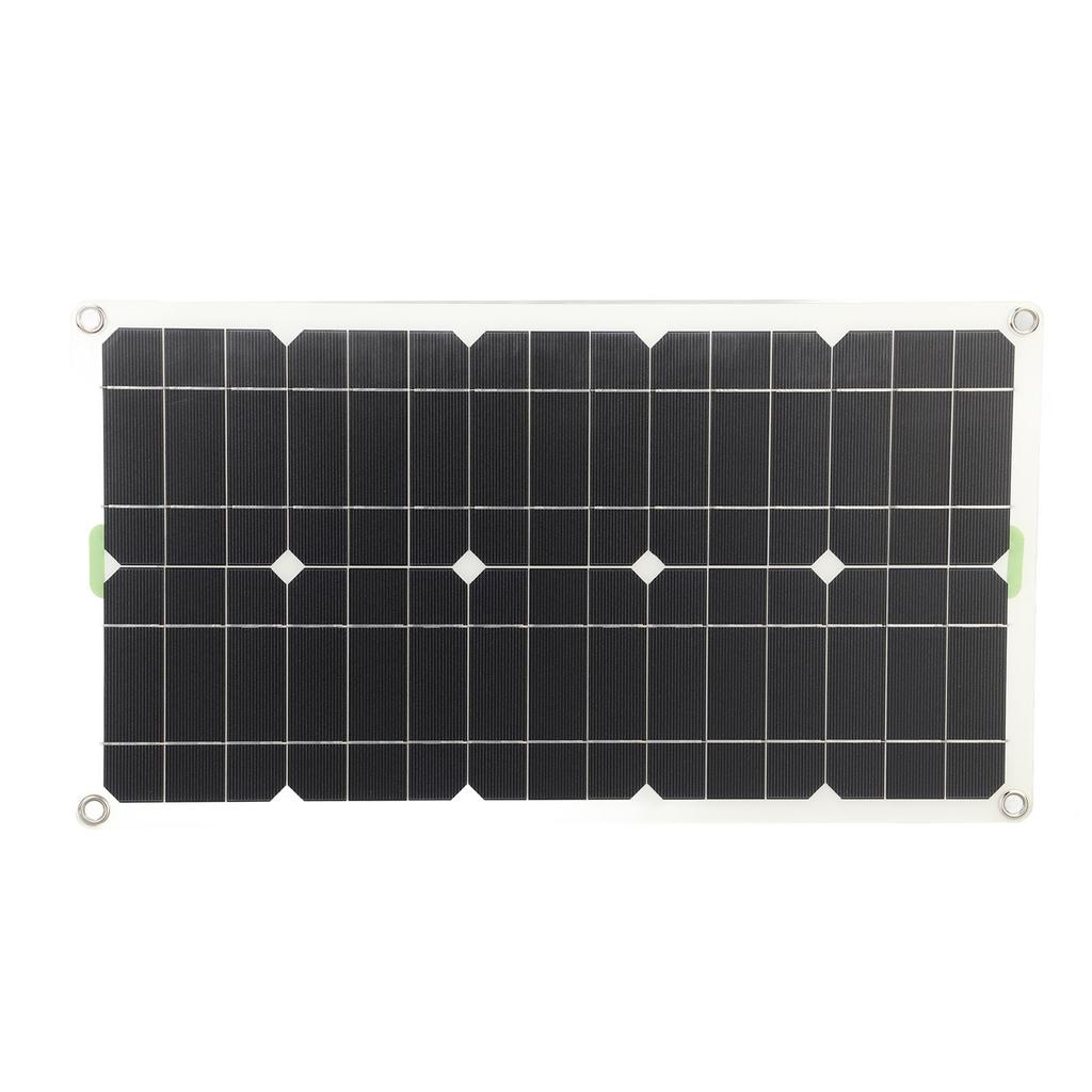 100w Solar Panel Portable Flexible Monocrystalline Silicon Solar Charger Kit for Car Boat Marine Camping