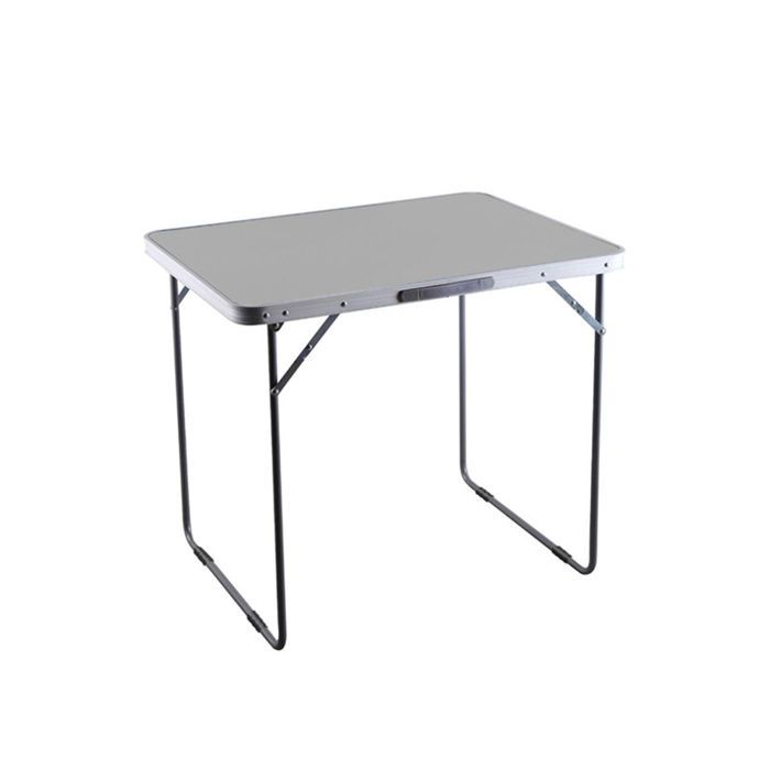 Table Pliante - MARBUENO - Rectangulaire - Acier - 80x70x60 cm - Pliable