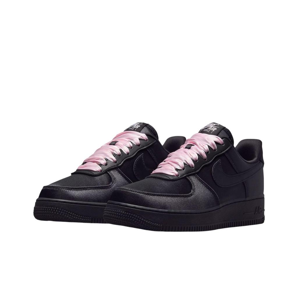 Nike Air Force 1 Low Black Satin Women Sneakers IH2034-010