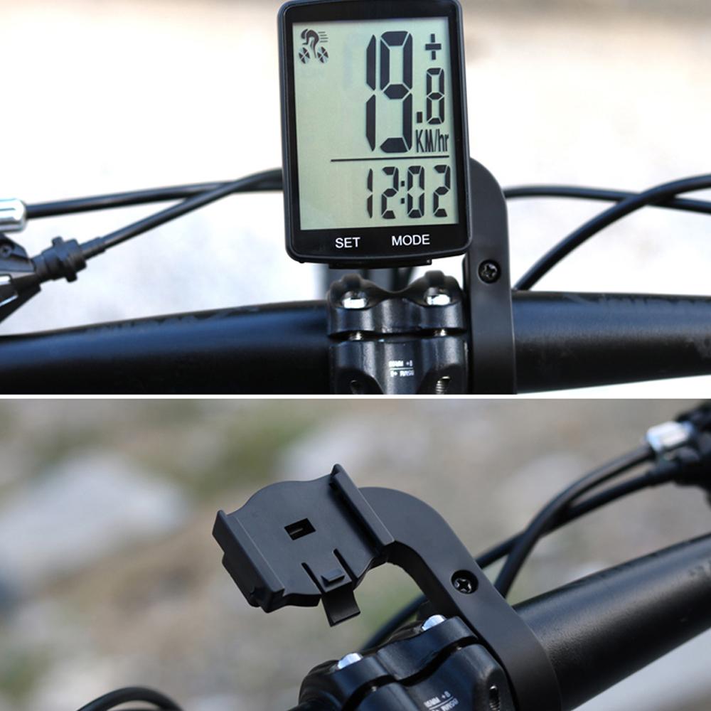Multifunktionaler LCD-Bildschirm Fahrradcomputer Kabellos Fahrrad Wasserdicht Tachometer Kilometerzähler Radfahren 2,8 Zoll Wasserdicht