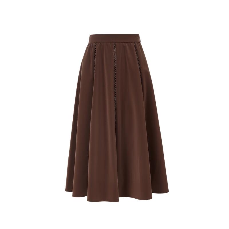Veromoda Elegant A-Line Midi Skirt