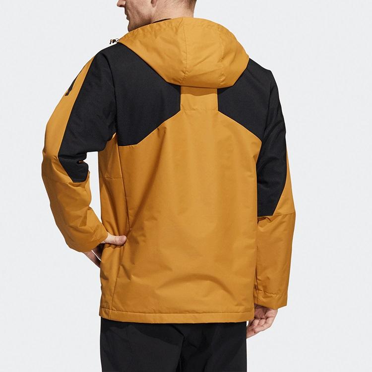 New Adidas Jacket Men's Wheat Brown HE7403