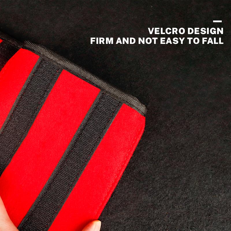 AABHH1 Car Felt Cloth Storage Bag Folding Organizer Box Trunk Tool Case For Chevrolet Sonic Silverado Trax Camaro Captiva Equinox SS