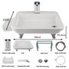 Outdoor Portable Sink Multifunctional Folding Camping Sink With Electric Water Pump Suitable For Camping Travel And Family Use