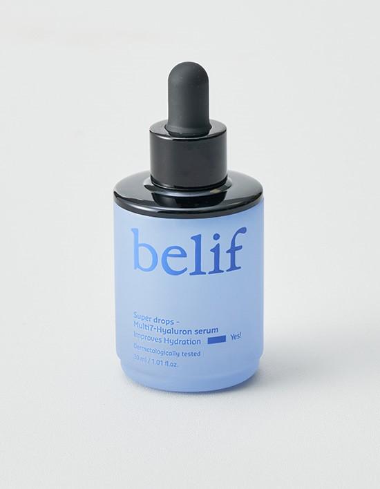 Belif Superdrops Multi7 Hyaluronic Serum 30ml Moisturizes Improves Radiance