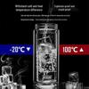 Shui Yisheng 400ml Ag+ Double-Layer Borosilicate Glass Tea Mug