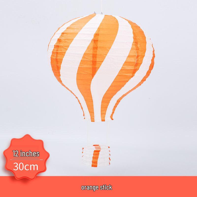 Hot Air Balloon Pendant Paper Lantern for Birthday and Kindergarten Decor