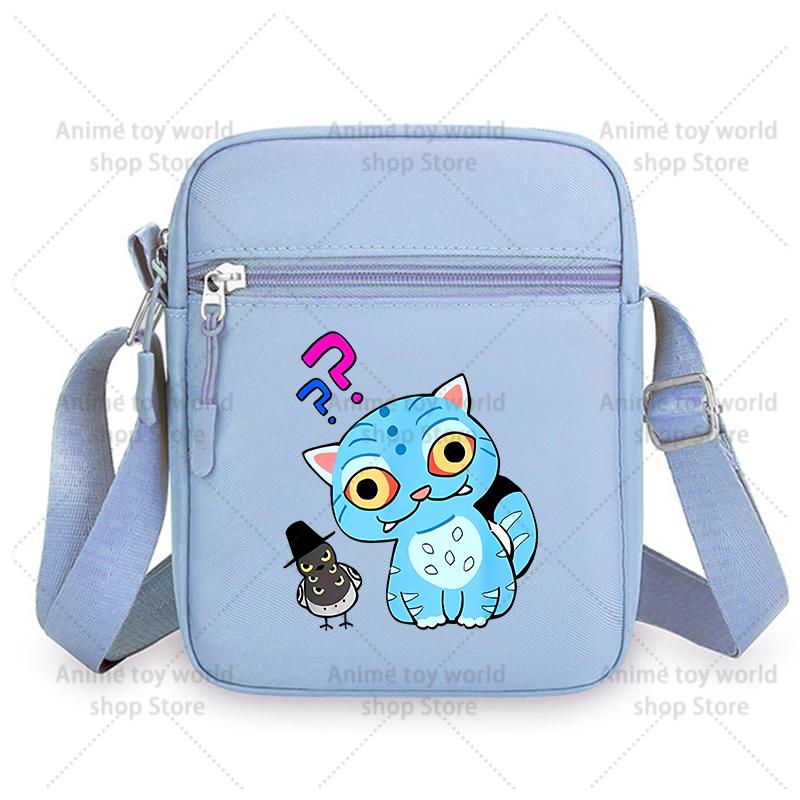 Langlebige KPop Dämonenjäger Mädchen Umhängetaschen Nylon Kleine Umhängetasche Kawaii Oxford Messenger Seitliche Sling-Tasche Ehemann Dame Brusttasche
