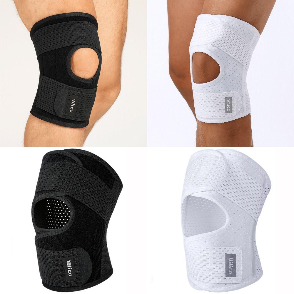 Pressurized Elastic Knee Support Thin Design Joint Protector Sports Kneepad Outdoor Sports