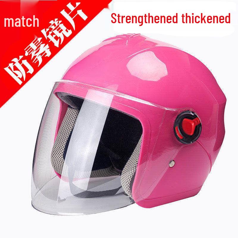 Capacete Elétrico para Veículos de Inverno - Unissex, à Prova de Frio, Quente, Bonito, Design de Segurança com Protetor de Pescoço de Algodão