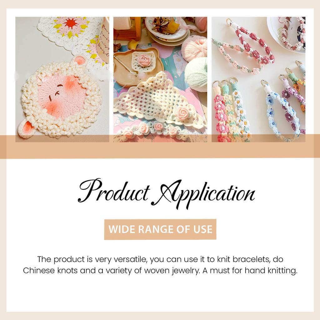 Creative Macrame Board Handcraft Knitting String Grided Boards Mat DIY Woolen Yarn Braided Fixed Tool Knotting Needle