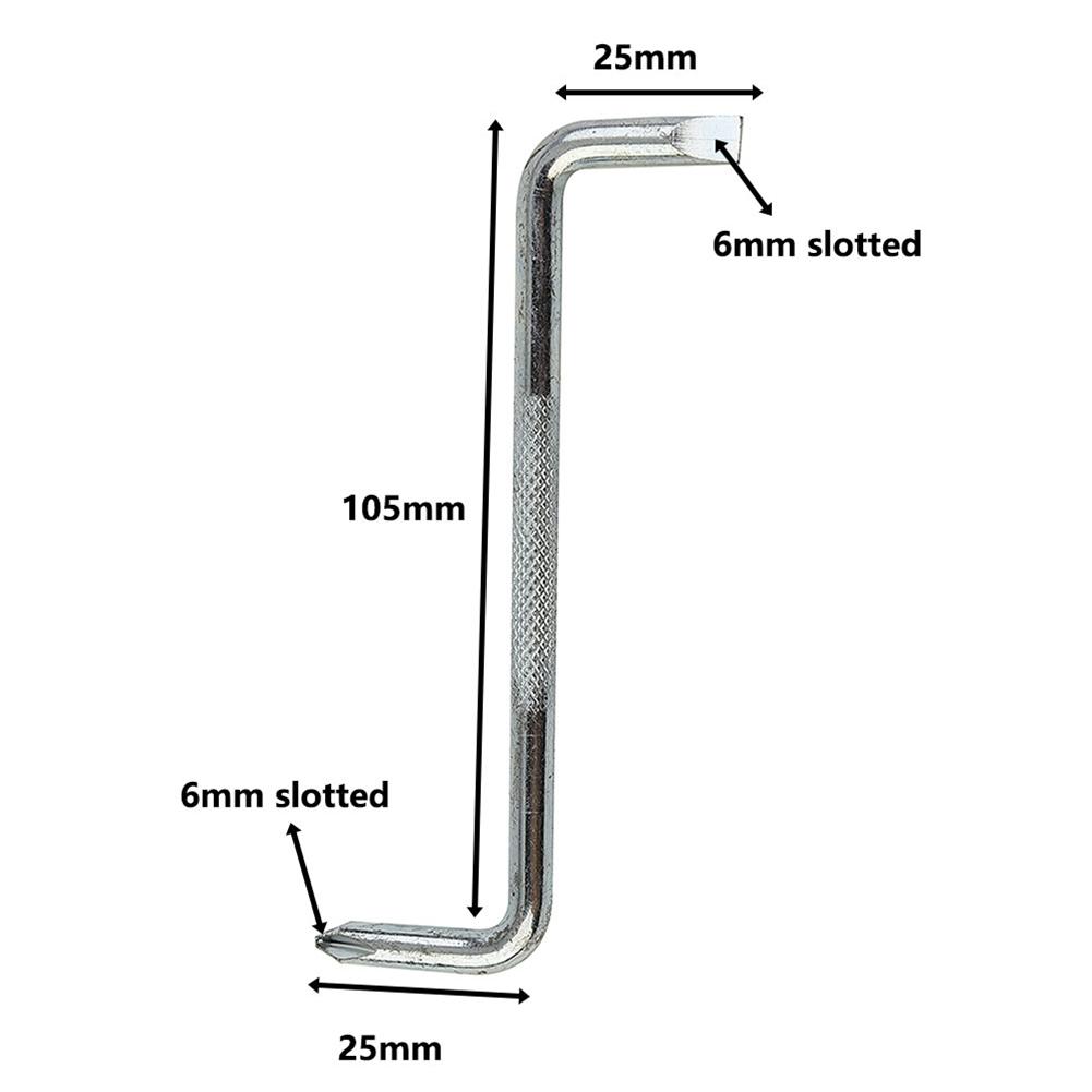 2PCS Slotted Cross Flat Cross Screw Driver Repair Tool