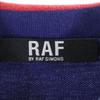 RAF SIMONS Short sleeve Polo shirt Blue Fawn Women Used