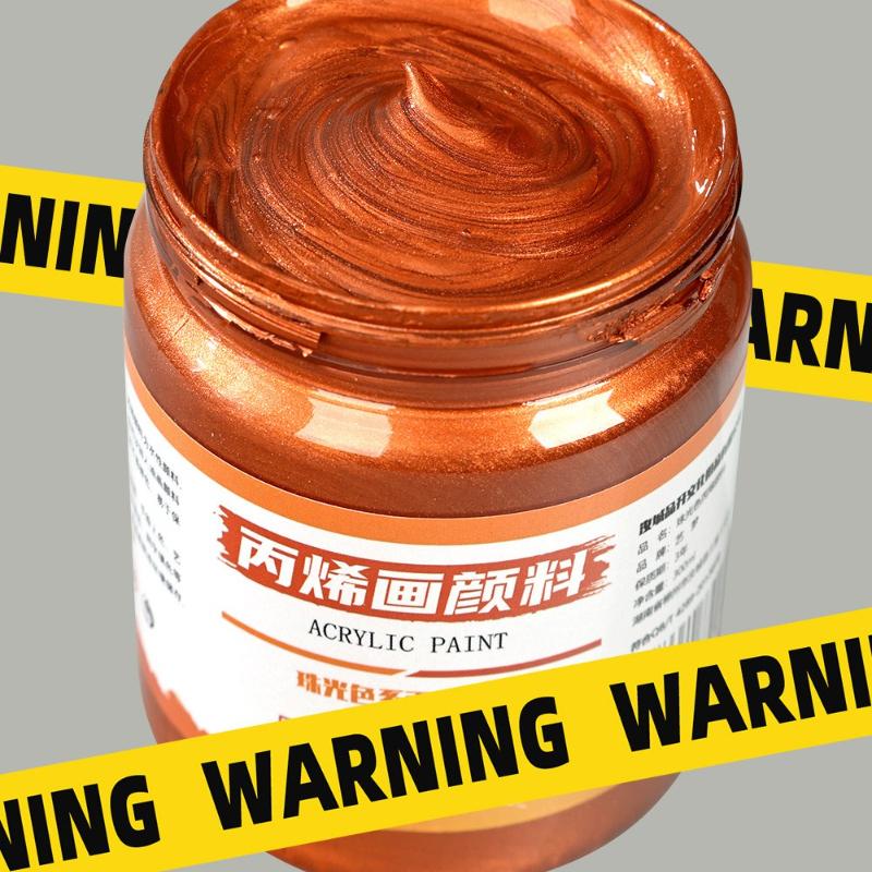 100/300ml Pearlescent Metallic Pigments Artists Standing Studio Training Wall Painting Pigments