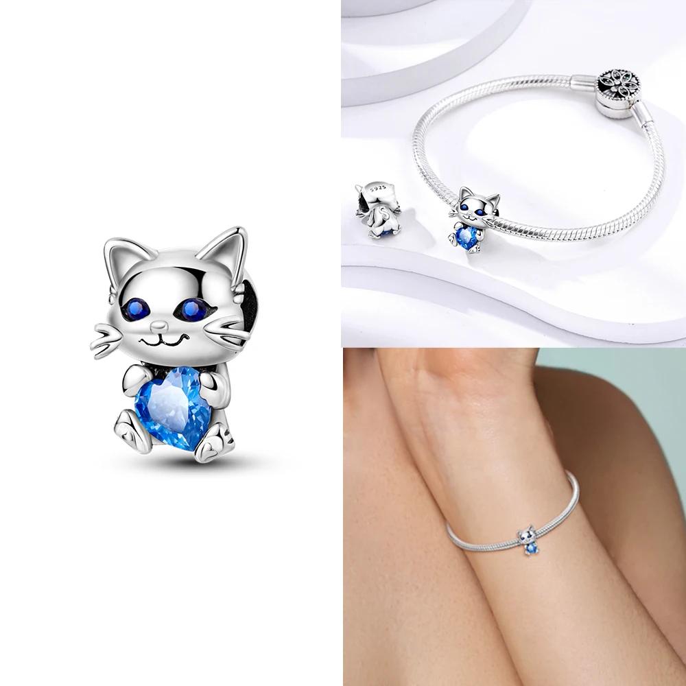 Pink Butterfly Luminous Firefly Dangle New Copper Charms Bead Fit Bangle Bracelet Necklace Diy Jewelry Women Gift