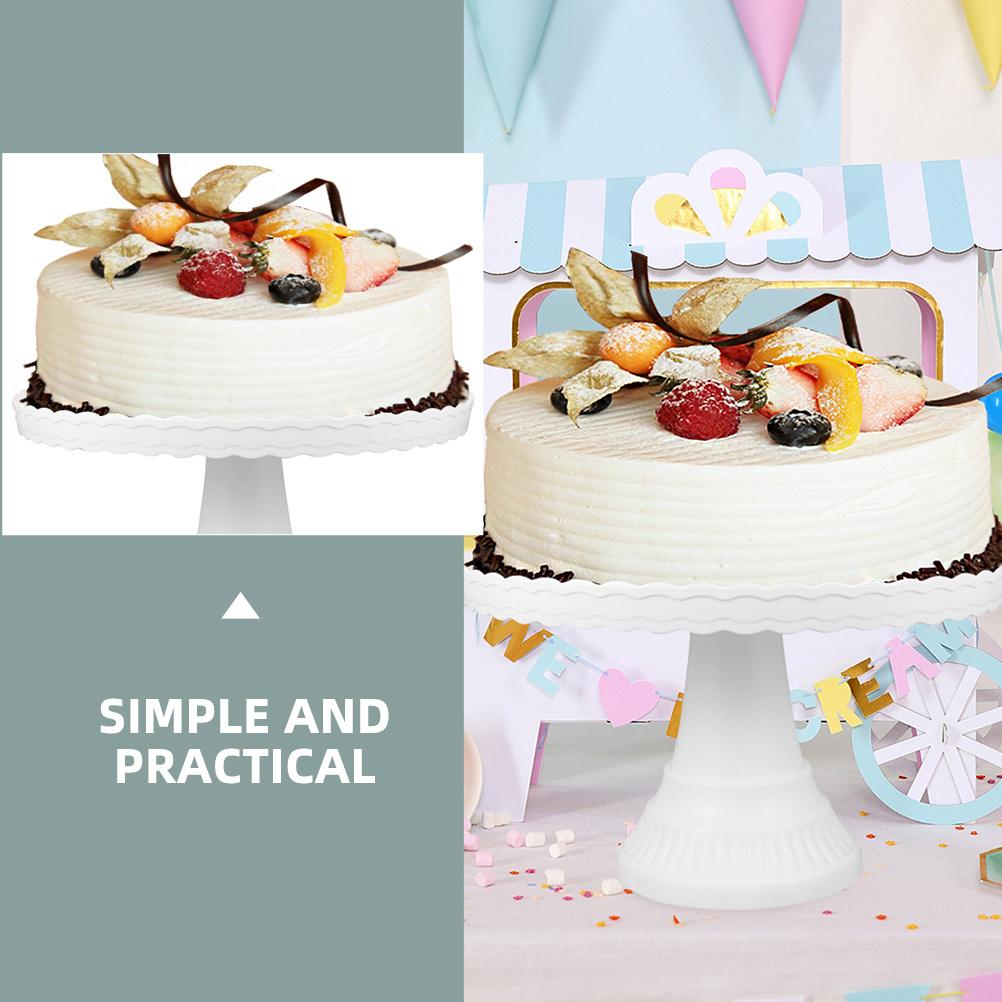 2 Stück Kuchenständer Modernes Design für Hochzeit Geburtstagsfeier Cupcake Dessert Präsentation Umweltfreundliches Material Kuchenplatte