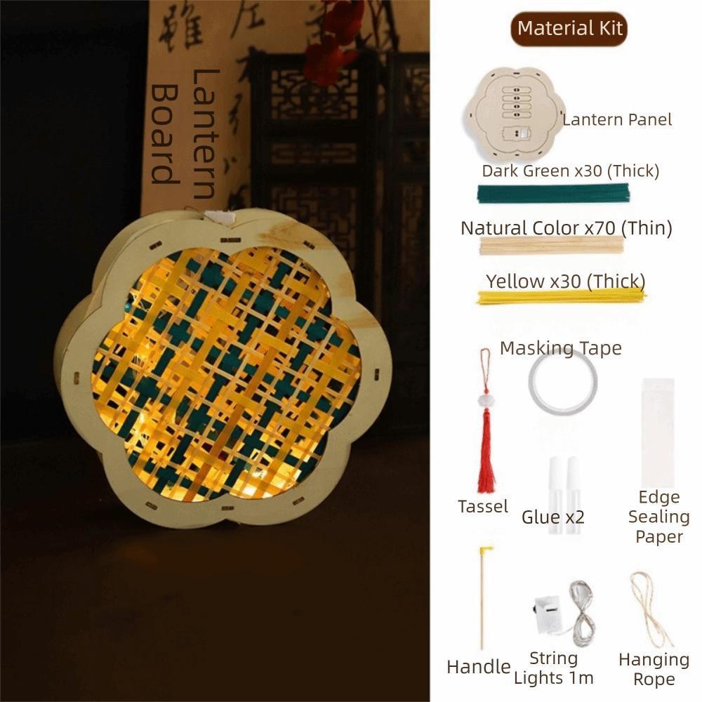 Chinese Style Bamboo Woven Lantern Handheld Handmade Lantern  Traditional Decoration Style 4