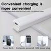 Rechargeable Wireless Motion Sensor Magnetic Lighting Warm Color LED Night Light for Family Room Home Decoration
