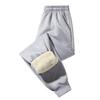 Europäische Herren-Tapered-Sweatpants aus Lammwolle: Winter Dicke, Warme, Lässige Sporthosen