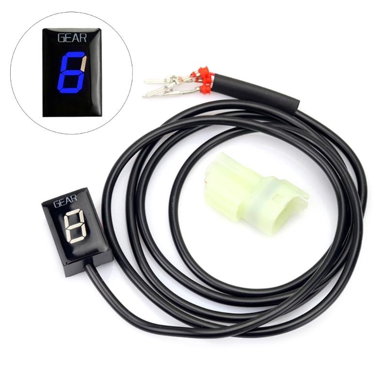 Motocykl 1-6 úrovňový LED displej s rychlostními stupni pro CBR1100XX CB600S