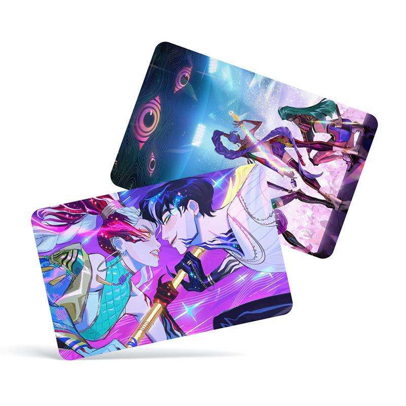 Anime Kpop Łowcy Demonów Saja Boys Anime Figurka Periferyjna Kreatywna Karta Lomo Blind Box Karta Kolekcjonerska Fani Halloween Zabawka Prezent