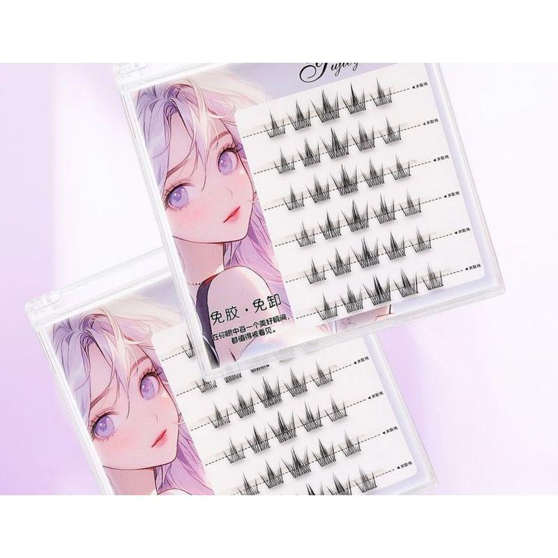 Mogugu - Glue-free Natural Multipack False Eyelashes Cluster
