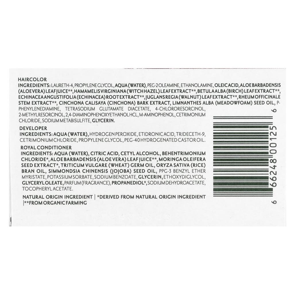 Permanent Hair Color Gel, 7C, Ash Blonde, 135Ml(4.56Fl Oz)