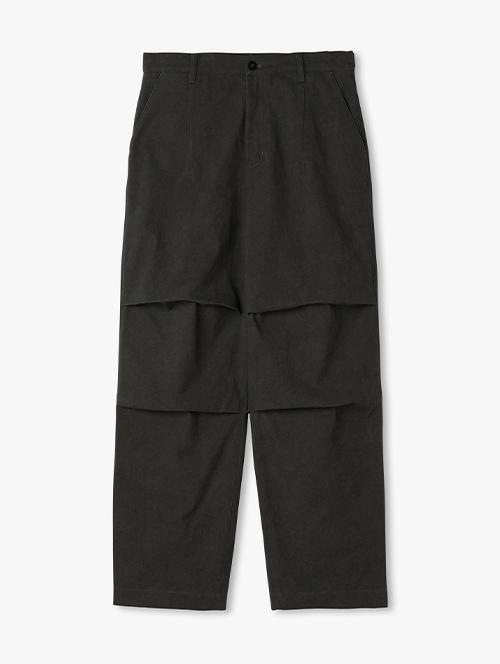 Le Mad Parachute Buckle Pants - Black