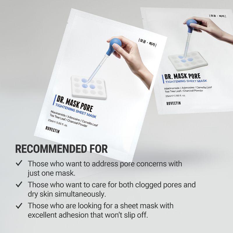 ROVECTIN *renewal* Dr. Mask Pore (1ea)