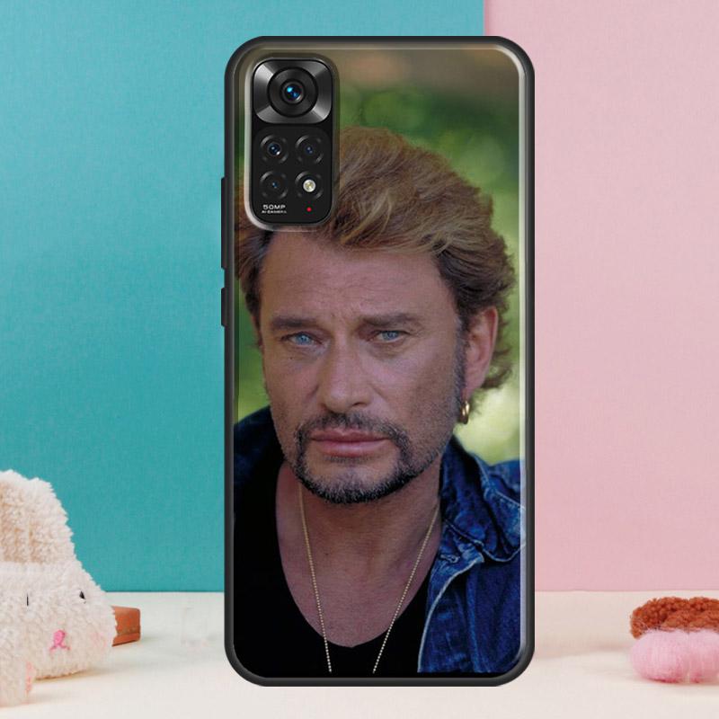 

Johnny Hallyday Case For Xiaomi Redmi Note 12 11 10 9 8 Pro 9S 10S 11S 12S Redmi 12C 9A 9C 10A 10C Coque Redmi Note 11
