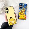 P-Pokemons GO-Psyducks P-Pikachus Phone Cover for OPPO A40 A60 A80 A38 A18 A17 A16 A78 A79 A54 A25 A57 4G 5G Protective Case