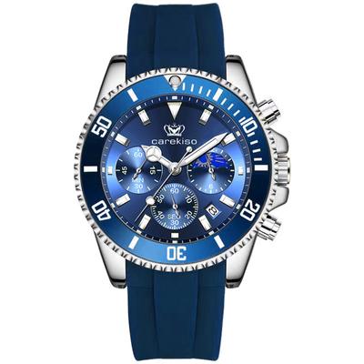 Topmarken-Uhr Multifunktionale Wasserdichte Leuchtende Quarz-Sport-Herrenuhr