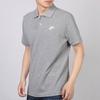 Nike Sportbekleidung Polo mit Kragen und kurzen Ärmeln Herren Tops Grau CJ4457-063