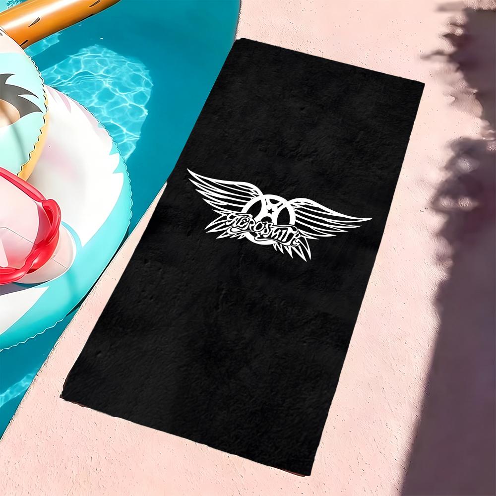 A-Aerosmith Towel Microfiber Beach Towel, Quick-Dry, Sand-Free, Ultra-Fine Fiber, Super Soft.