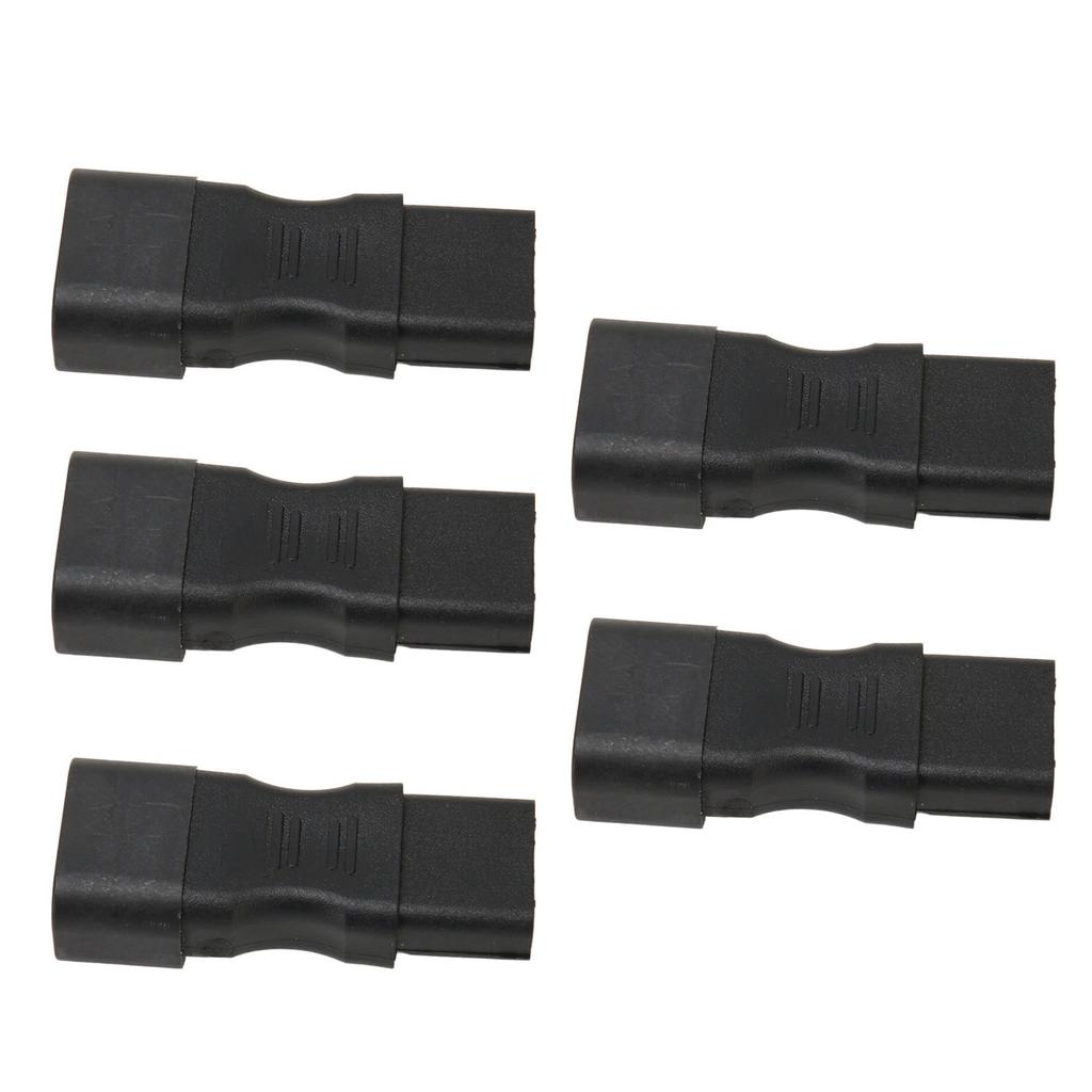 5PCS IEC320 C14 To IEC240 C13 Power Adapter Connector PDU Power Extensive Cord for Computer TV
