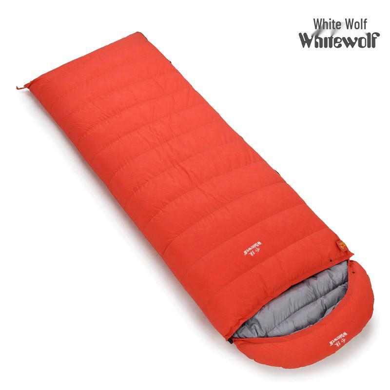 Ultralight White Duck Down Sleeping Bag for Outdoor Camping