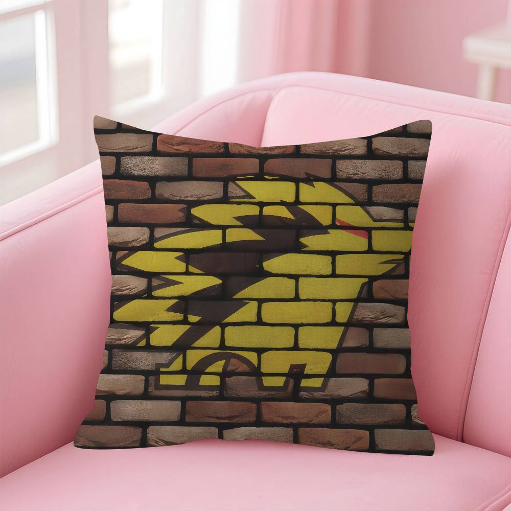 Esports logo FFnatic OONIC PPH Doublesided Printed pillow cover Short plush Suitable living rooms sofas throw cushion cover